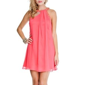 London Chloe Dress - Watermelon-New with Tags